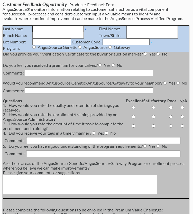 AngusSource Feedback Opportunity